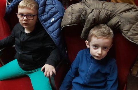 Przedszkolaki na wycieczce w Biłgoraju