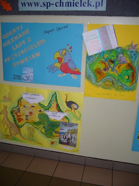 Plakat na języku polskim