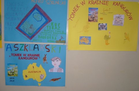 Plakat na języku polskim