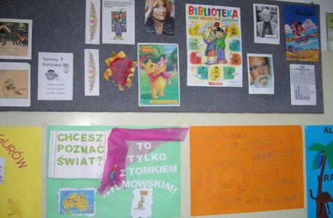 Plakat na języku polskim