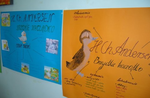 Plakat na języku polskim
