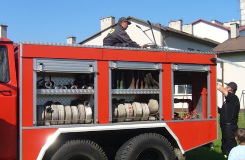 Spotkanie ze strażakami