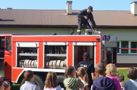 Spotkanie ze strażakami