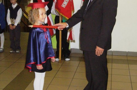 Pasowanie uczniów klasy I