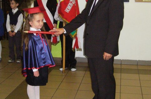 Pasowanie uczniów klasy I