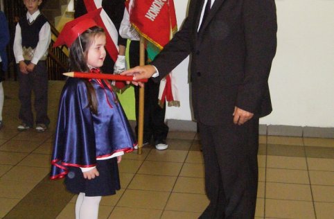 Pasowanie uczniów klasy I