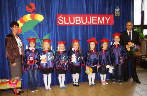 Pasowanie uczniów klasy I