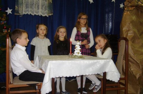 Wigilia '2012 w szkole