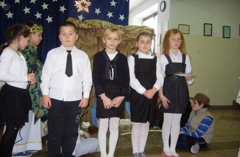 Wigilia '2012 w szkole