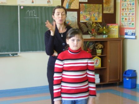 Aktorka Roma Drozdówna w naszej Szkole