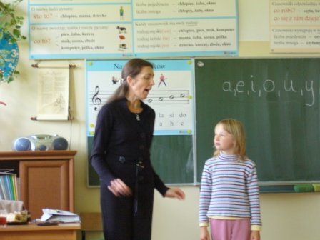 Aktorka Roma Drozdówna w naszej Szkole
