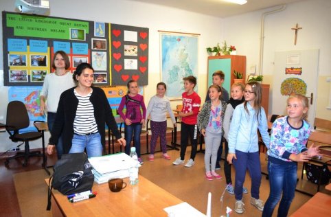 Wolontariat z AIESEC - studentki z Gruzji i Rosji