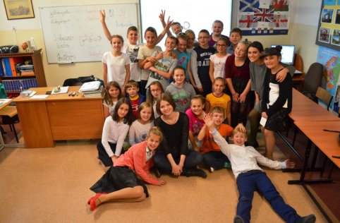 Wolontariat z AIESEC - studentki z Gruzji i Rosji