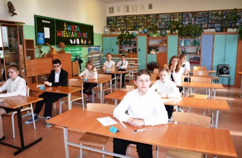 Sprawdzian klasy szóstej - 05 kwietnia 2016 roku