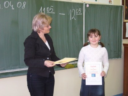Konkurs matematyczny uczniów klas III