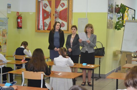 Próbny sprawdzian szóstoklasistów.