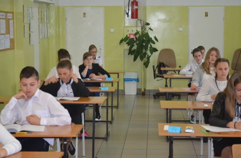 Próbny sprawdzian szóstoklasistów.