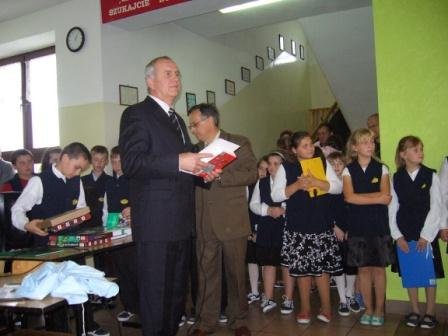 Uroczyste wręczenie nagród przez Wójta Gminy Łukowa