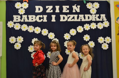 Dzień babci i dziadka w oddziałach przedszkolnych