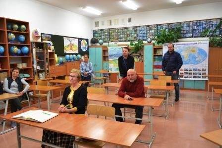 Spotkanie z rodziną Patrona szkoły