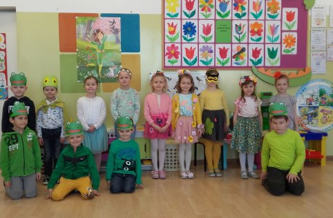 Pierwszy Dzień Wiosny w oddziałach przedszkolnych