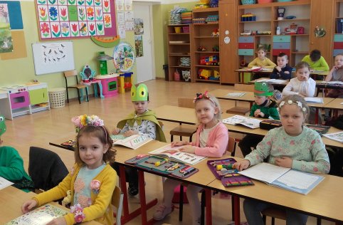 Pierwszy Dzień Wiosny w oddziałach przedszkolnych
