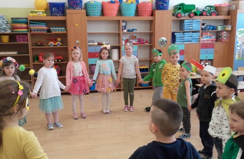 Pierwszy Dzień Wiosny w oddziałach przedszkolnych