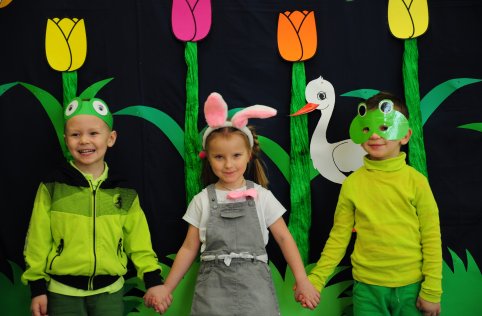 Pierwszy Dzień Wiosny w oddziałach przedszkolnych