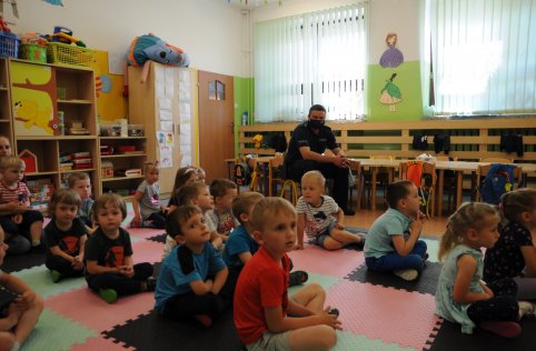 Policja w naszym przedszkolu