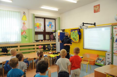 Policja w naszym przedszkolu