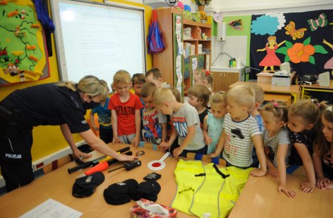 Policja w naszym przedszkolu