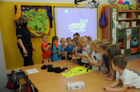 Policja w naszym przedszkolu