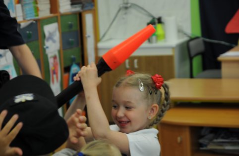 Policja w naszym przedszkolu