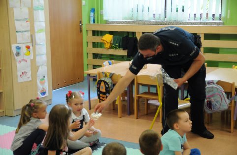 Policja w naszym przedszkolu