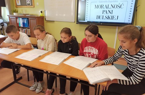 Narodowe czytanie w naszej szkole