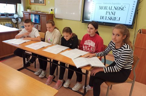 Narodowe czytanie w naszej szkole