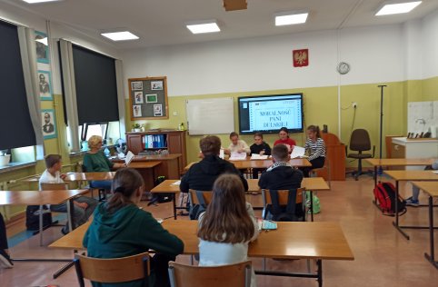 Narodowe czytanie w naszej szkole