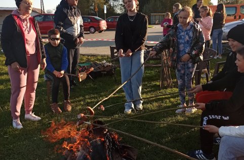 Ognisko z okazji Dnia Chłopaka 