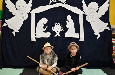 Przedszkolaki kolędują