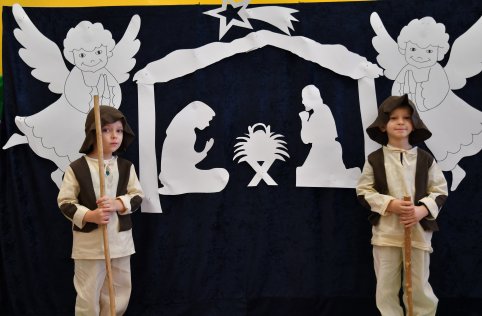 Przedszkolaki kolędują