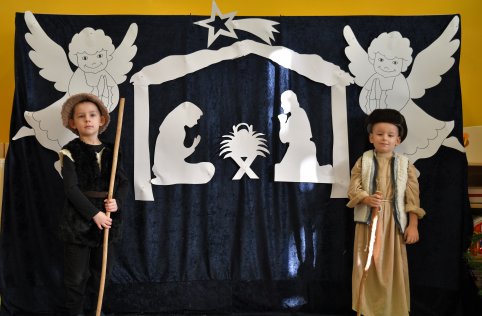 Przedszkolaki kolędują