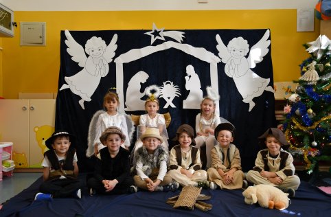 Przedszkolaki kolędują