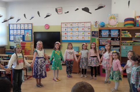 Powitanie Wiosny w oddziałach przedszkolnych