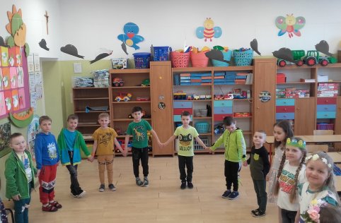 Powitanie Wiosny w oddziałach przedszkolnych
