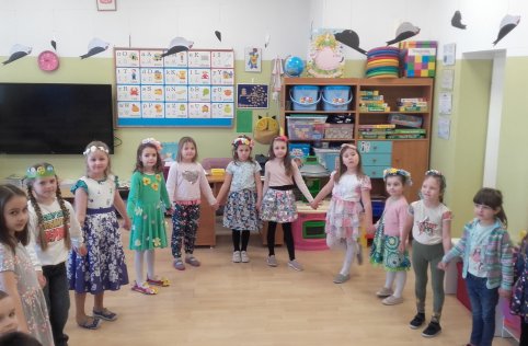 Powitanie Wiosny w oddziałach przedszkolnych