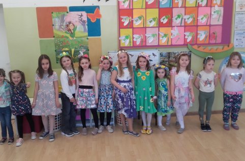 Powitanie Wiosny w oddziałach przedszkolnych