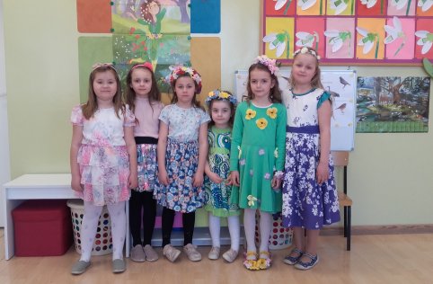 Powitanie Wiosny w oddziałach przedszkolnych