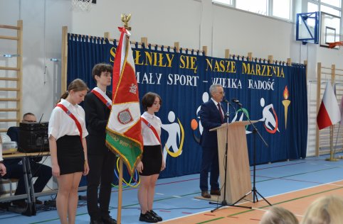 Otwarcie sali gimnastycznej