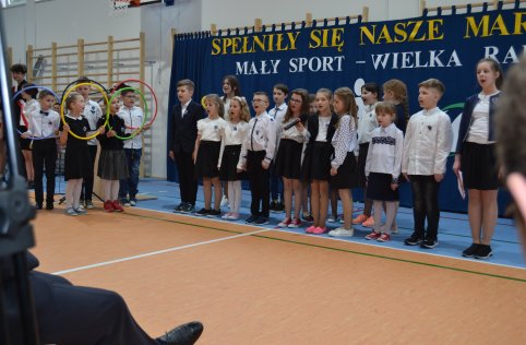 Otwarcie sali gimnastycznej