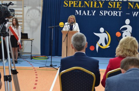 Otwarcie sali gimnastycznej